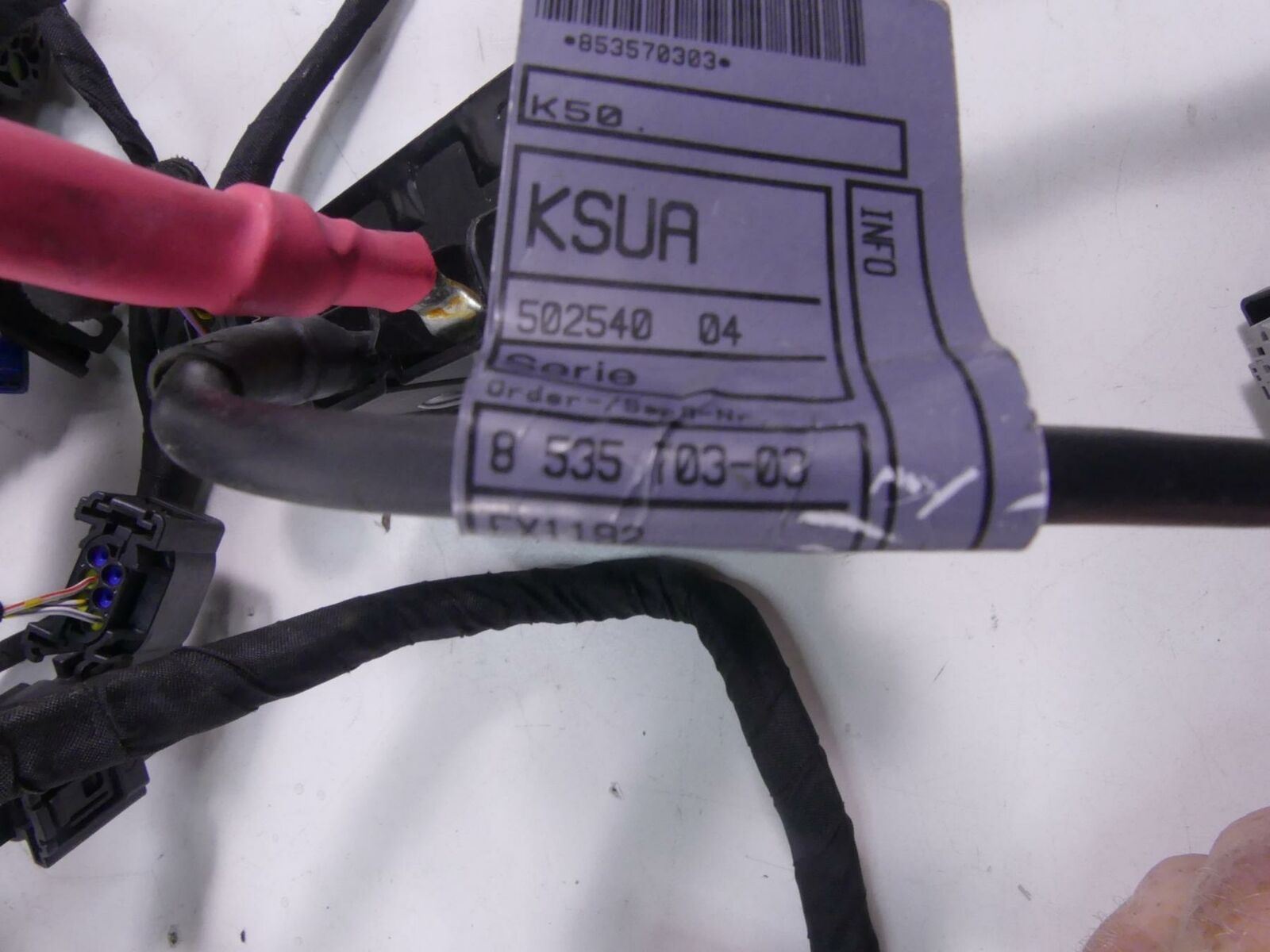 2017 BMW R1200RT RTW K52 Main & Engine Wiring Harness Loom -No Cuts 61118350588 {{ shop.shopifyCountryName }} - Mototech271