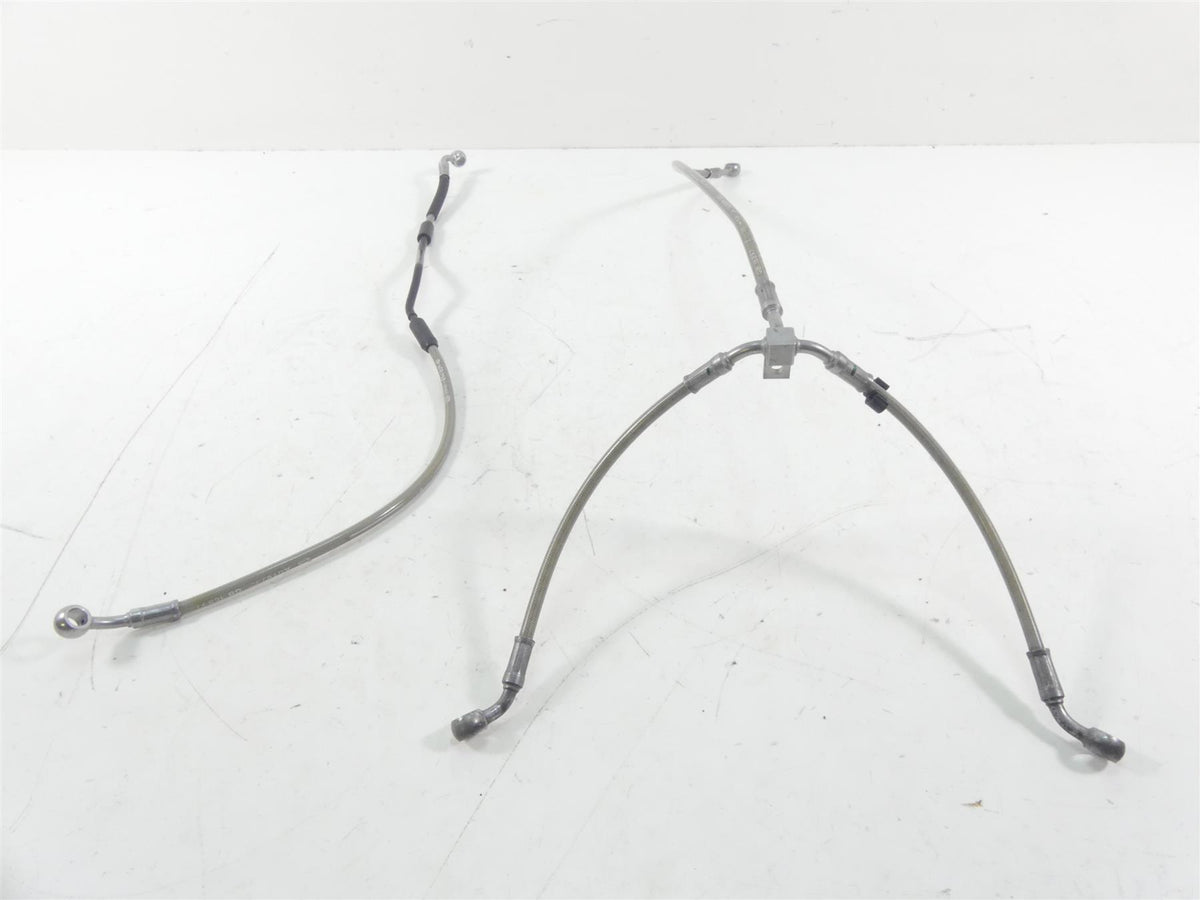2017 BMW R1200RT K52 Front Abs Brake Line Hose Set 34328541828 34328541829 {{ shop.shopifyCountryName }} - Mototech271