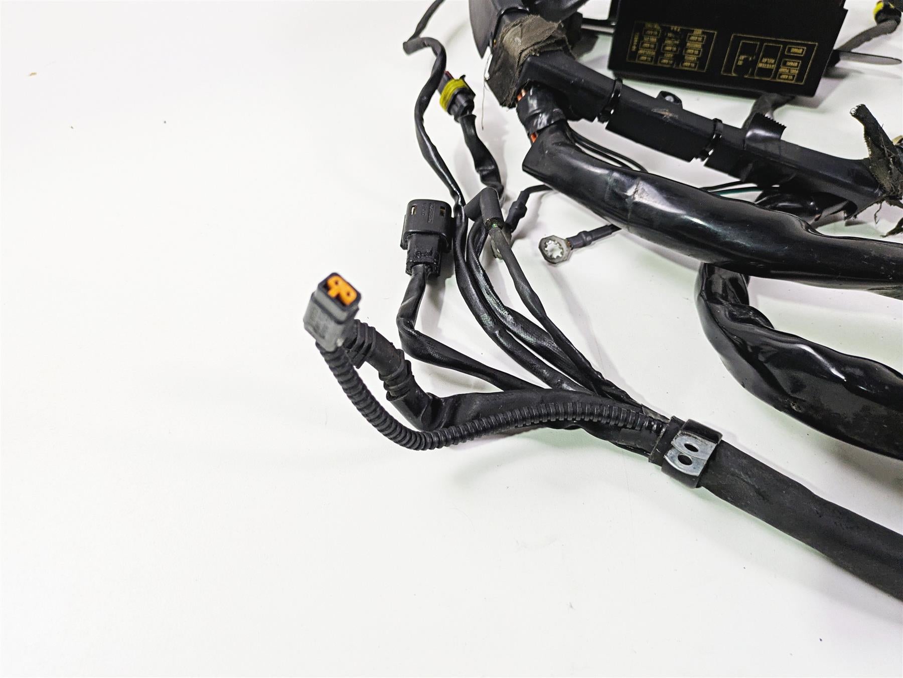 2008 Harley FXCWC Softail Rocker Main Wiring Harness - No Cuts 70452-08 {{ shop.shopifyCountryName }} - Mototech271