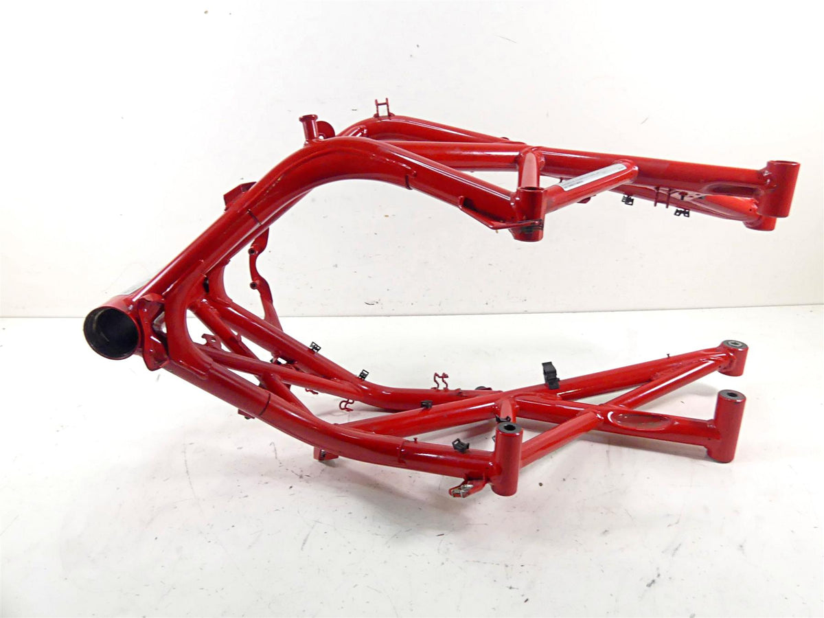 2013 Ducati Diavel Red Straight Main Frame Chassis With California Salvage Title 470P2012AA {{ shop.shopifyCountryName }} - Mototech271