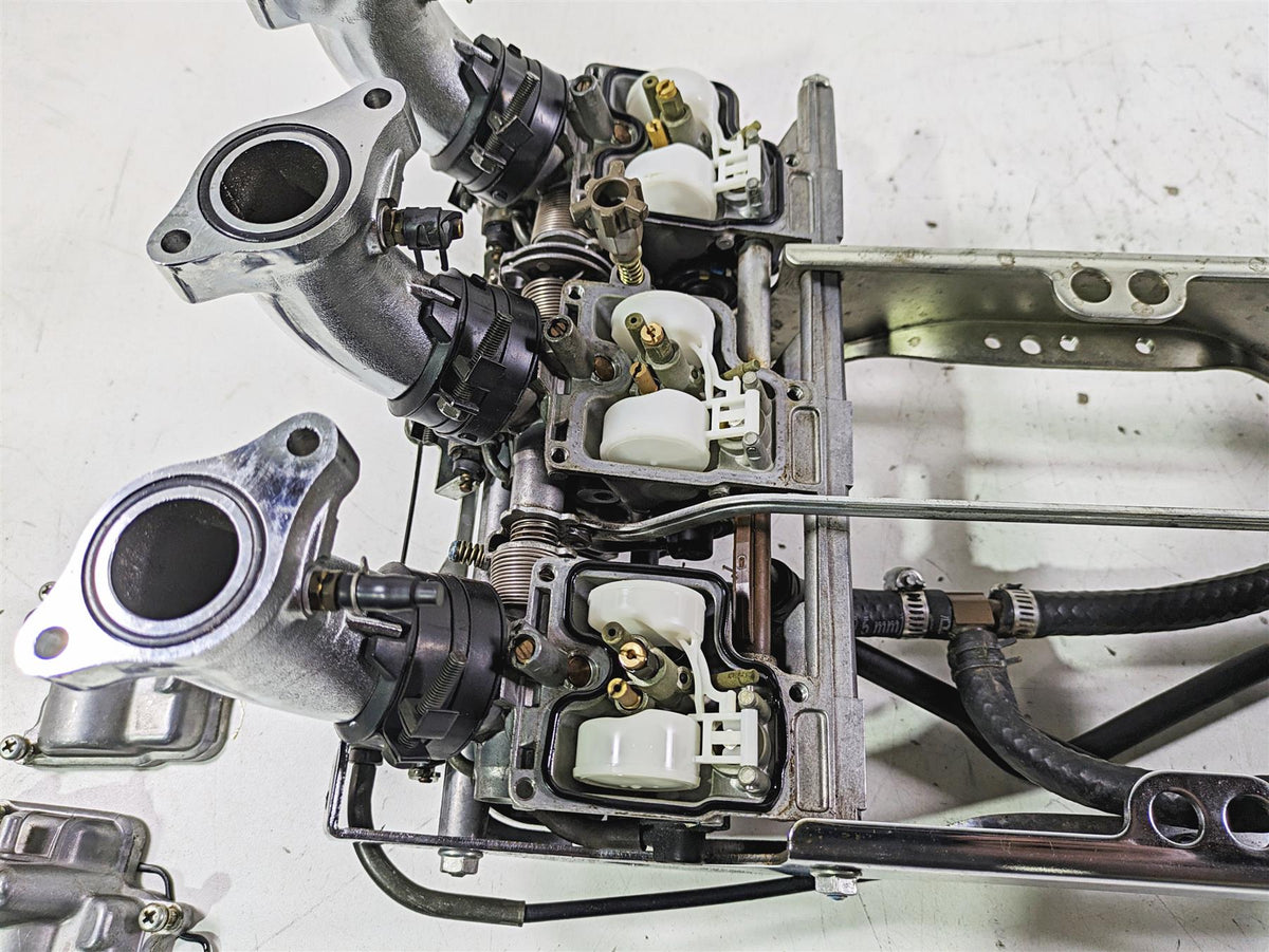 1998 Honda GL1500 Valkyrie Tour Carb Carburetor Set - Clean 16100-MZ0-A00 {{ shop.shopifyCountryName }} - Mototech271