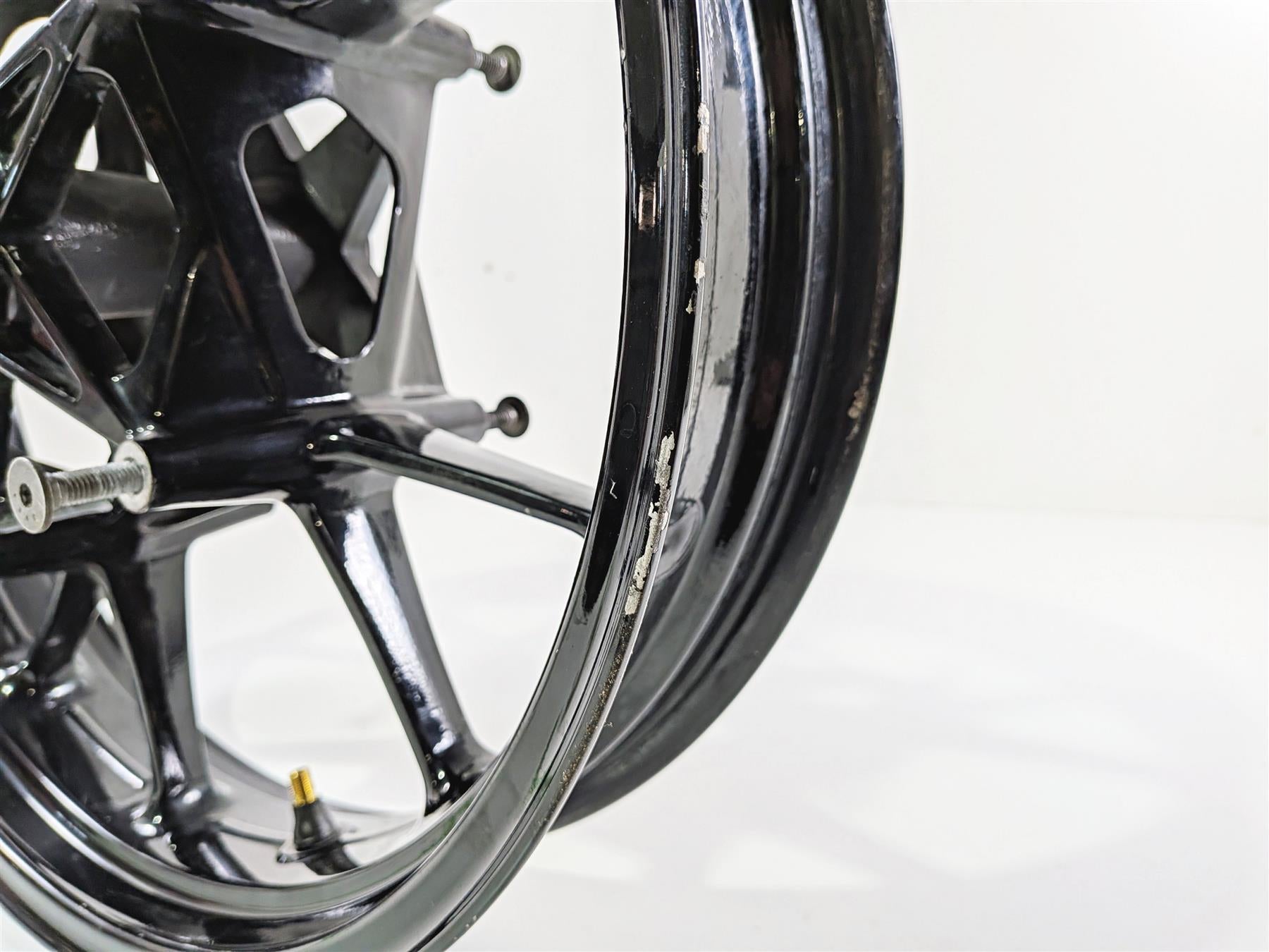 2014 BMW S1000RR K46 17x3.5 Front Wheel Rim .62mm Runout Read 36318548897 {{ shop.shopifyCountryName }} - Mototech271