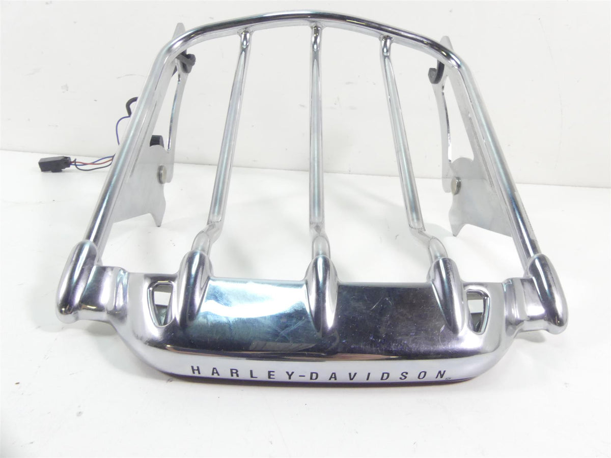 2012 Harley Touring FLHX Street Glide Air Wing Luggage Rack & Light 54283-09 {{ shop.shopifyCountryName }} - Mototech271