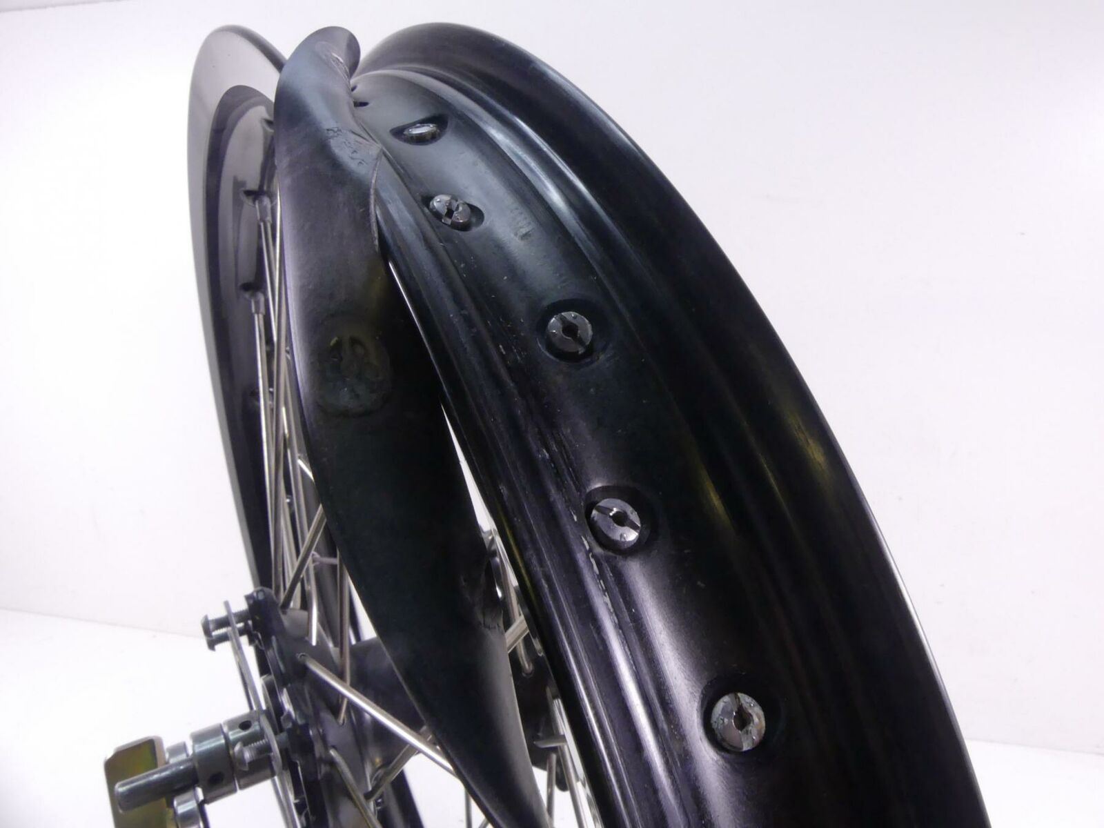 2017 BMW F800GS K72 Straight Nice Front Wheel Rim 21x2.15 36318564176 {{ shop.shopifyCountryName }} - Mototech271