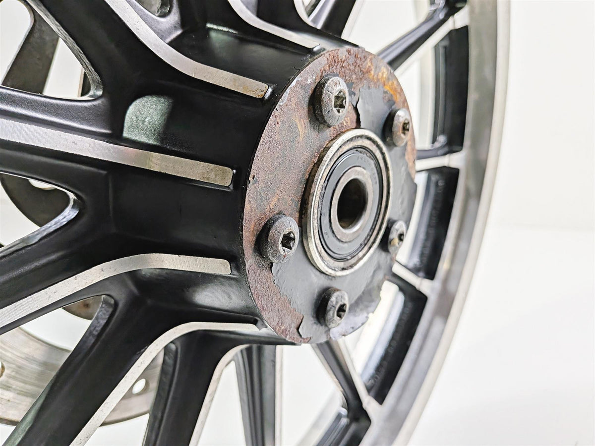 2002 Harley Davidson XLH883 Sportster 19x2.5 Front Wheel Rim - Runout 43594-00A {{ shop.shopifyCountryName }} - Mototech271