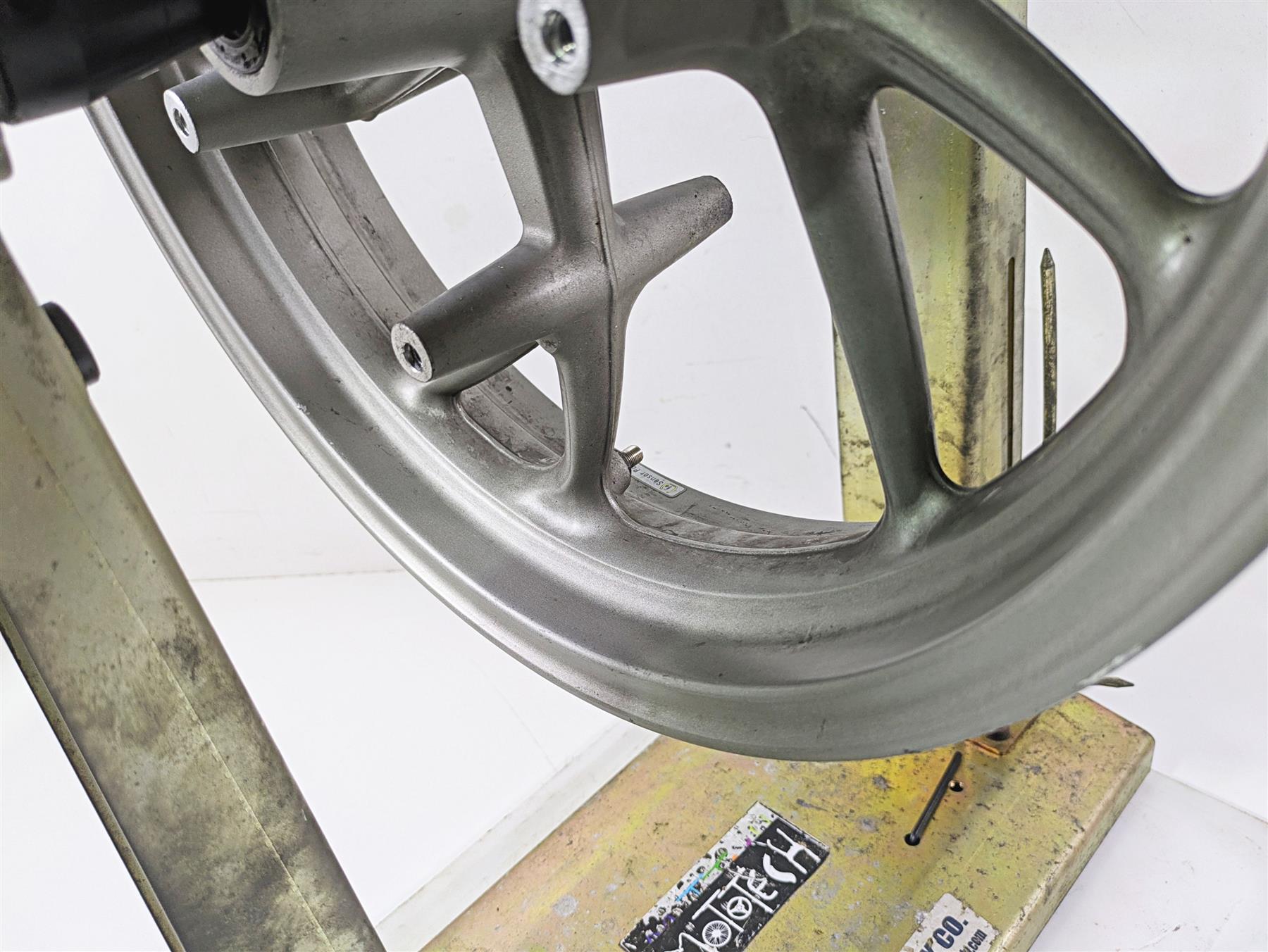 2014 BMW K1600 GTL K48 Straight 17x3.5 Front Wheel Rim 36318532522 {{ shop.shopifyCountryName }} - Mototech271