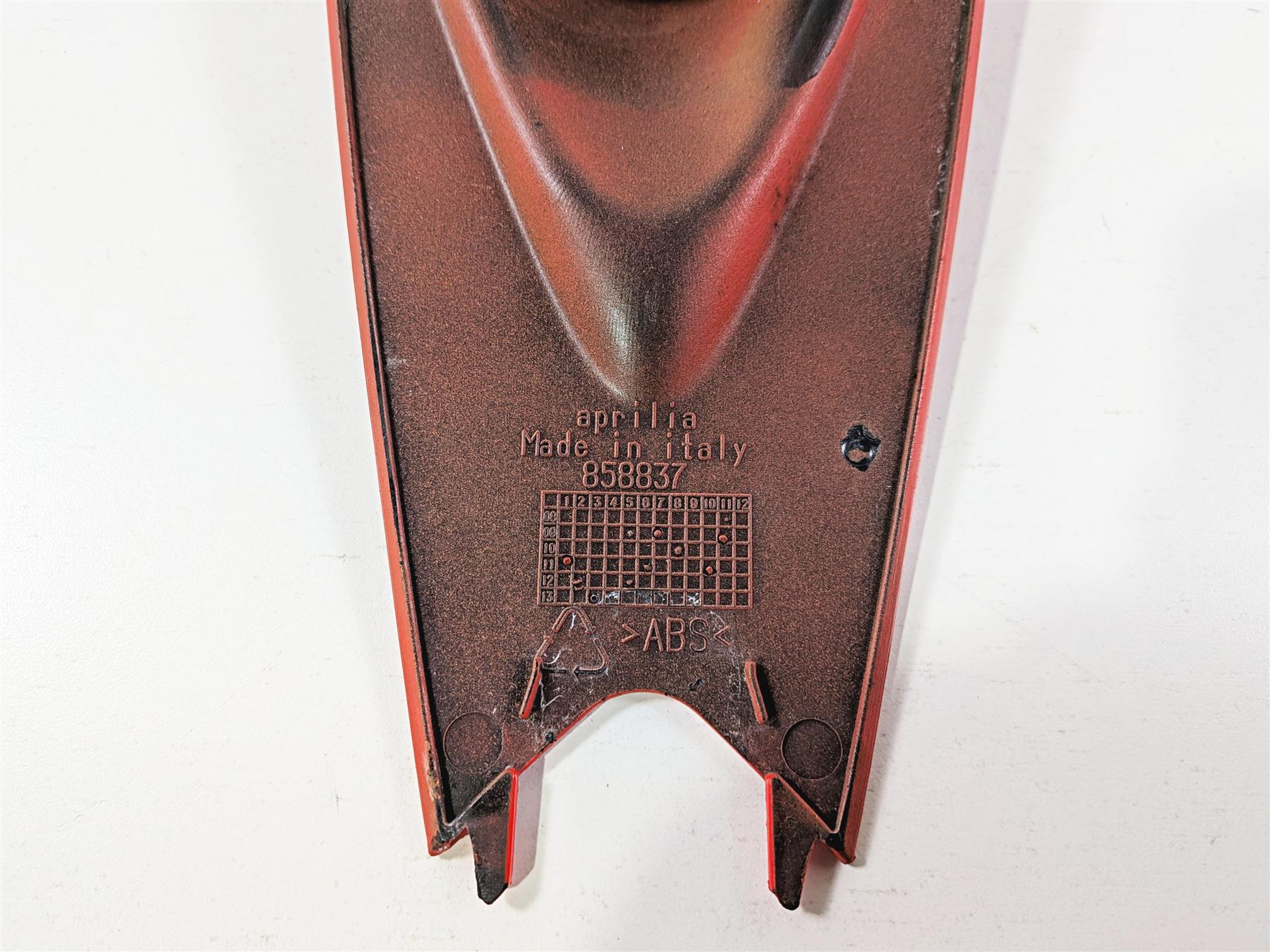 2014 Aprilia RSV4 RR Factory Passenger Seat Cowl Cover Fairing 858837 {{ shop.shopifyCountryName }} - Mototech271