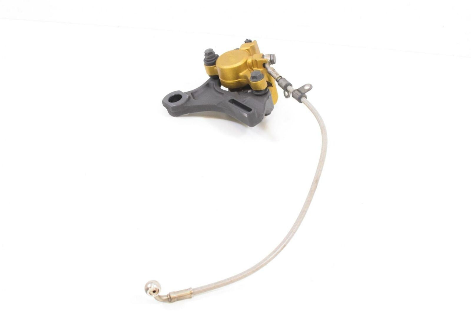2012 Triumph Street Triple 675 R Nissin Rear Brake Caliper With Line T2307352 {{ shop.shopifyCountryName }} - Mototech271