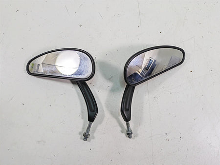 2019 Harley Touring FLHX Street Glide Profile Black Custom Mirror Set 56000135 {{ shop.shopifyCountryName }} - Mototech271