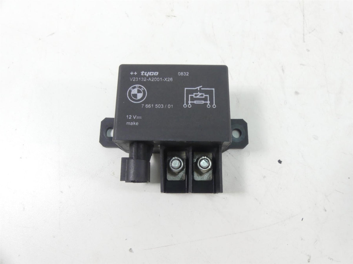 2009 BMW F800GS K72 Starter Relay With Mount 61367661503 {{ shop.shopifyCountryName }} - Mototech271