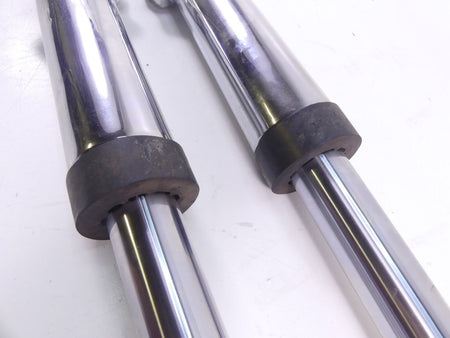 2004 Harley Touring FLHRSI Road King Straight Chrome Front Forks 41mm 46537-02A {{ shop.shopifyCountryName }} - Mototech271