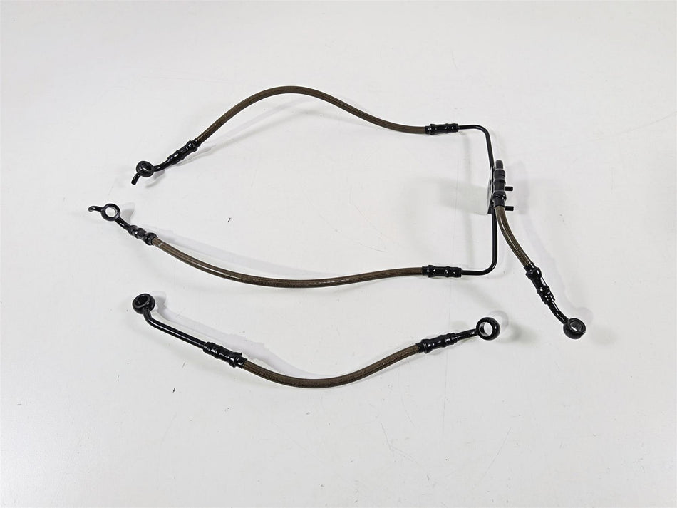 2017 Harley FXSE CVO Pro Sreet Breakout Front Abs Brake Line Set 41800537-Mototech271