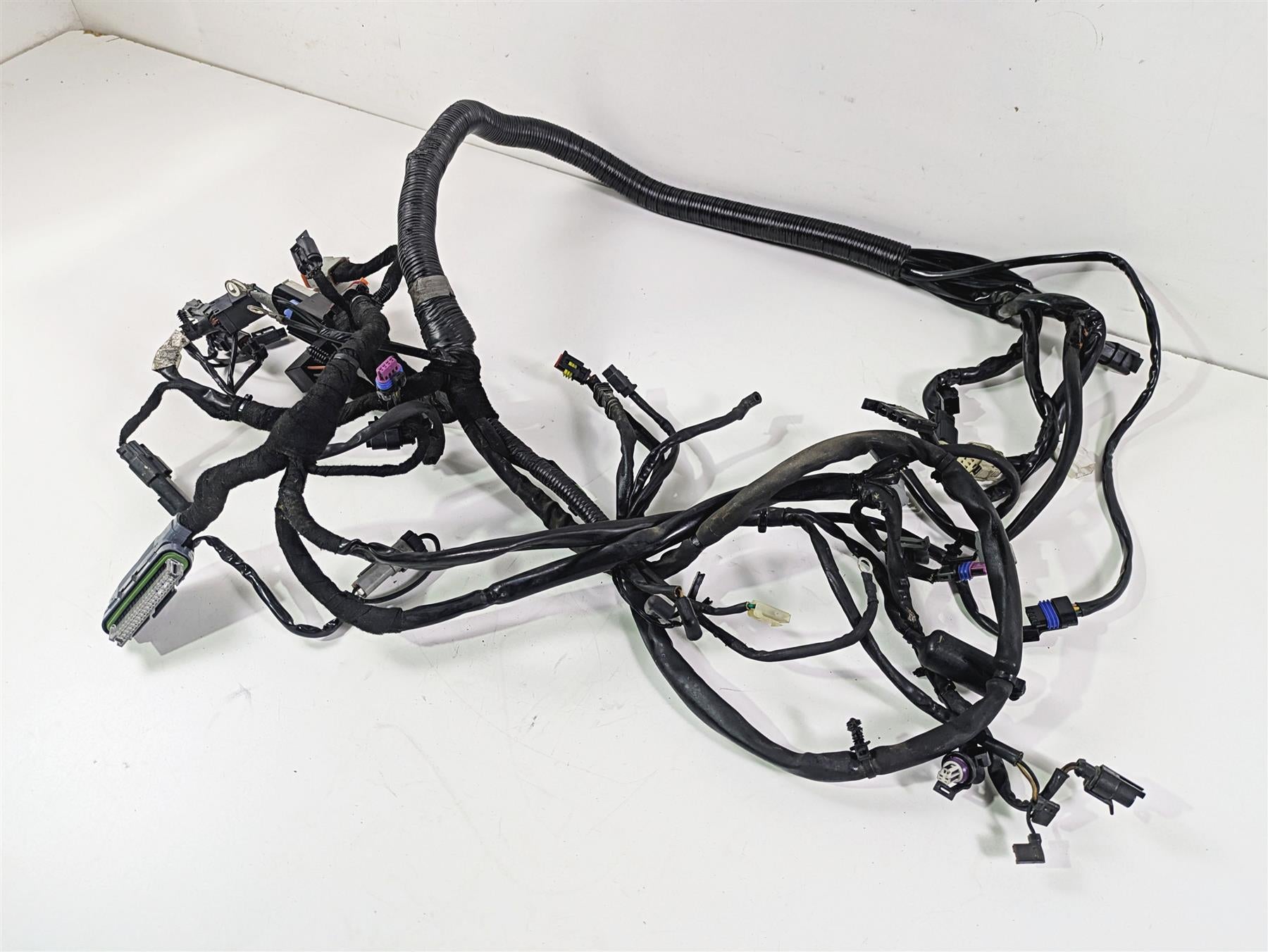 2009 Harley FXDC Dyna Super Glide Wiring Harness Loom 69602-08 {{ shop.shopifyCountryName }} - Mototech271