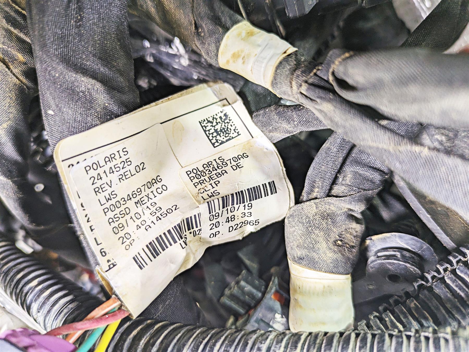2020 Polaris RZR XP 1000 Turbo Main Wiring Harness Loom - Read 2414525 {{ shop.shopifyCountryName }} - Mototech271