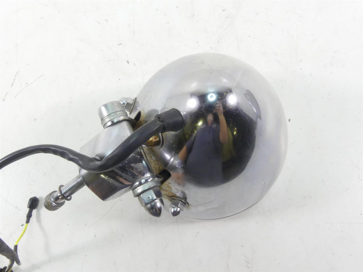 2002 Harley Softail FXSTDI Deuce Headlight Head Light Lamp & Bracket 68258-00B {{ shop.shopifyCountryName }} - Mototech271
