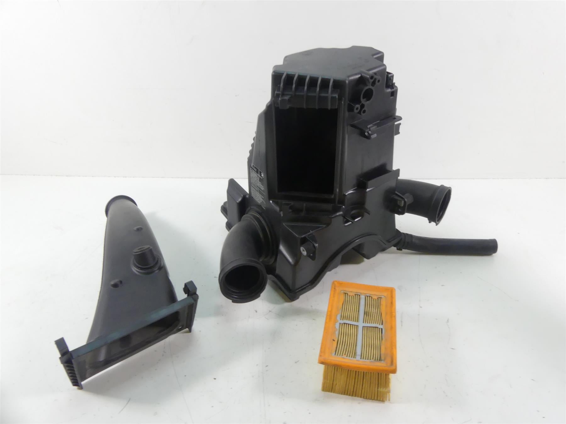 2011 BMW R1200GS K255 Adv Air Box Filter Cleaner +  Tubes & Air Ram 13717720354