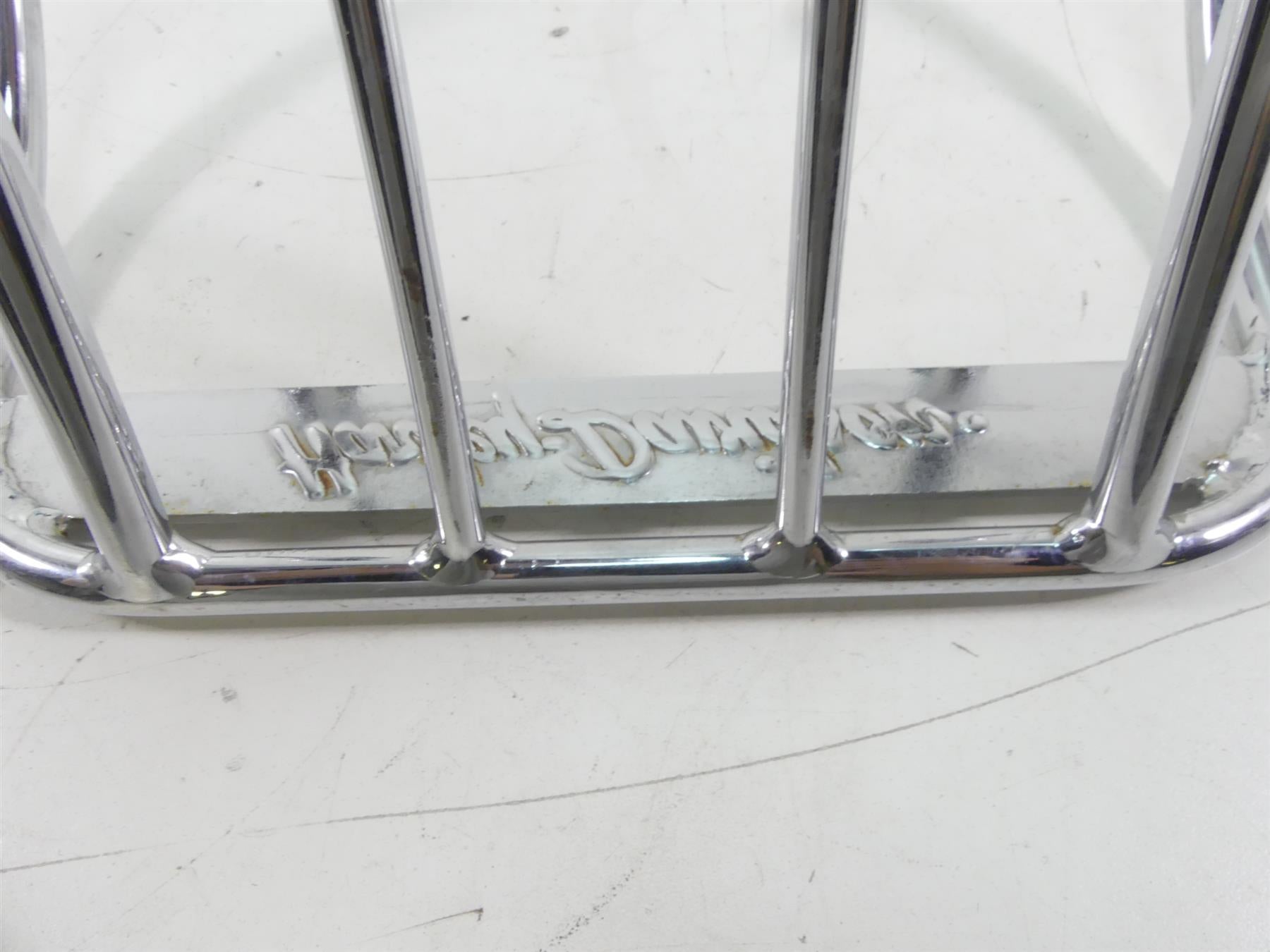 2005 Harley FXDWGI Dyna Wide Glide Rear Chrome Luggage Rack {{ shop.shopifyCountryName }} - Mototech271