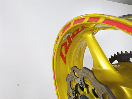 2005 Yamaha YZFR1 YZF R1 Rear Wheel Rim 17x6 .6mm Runout 5VY-25338-00-98 {{ shop.shopifyCountryName }} - Mototech271