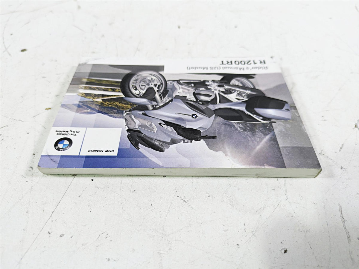 2014 BMW R1200 RT RTW K52 Owners Manual Book & Pouch Bag 01418543807 {{ shop.shopifyCountryName }} - Mototech271