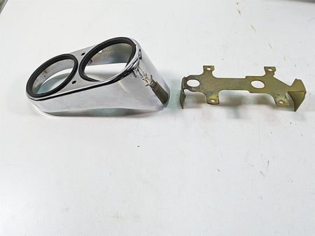 2000 Harley Dyna FXDL Low Rider Chrome Gauges Speedo Tacho Housing 67185-95 {{ shop.shopifyCountryName }} - Mototech271