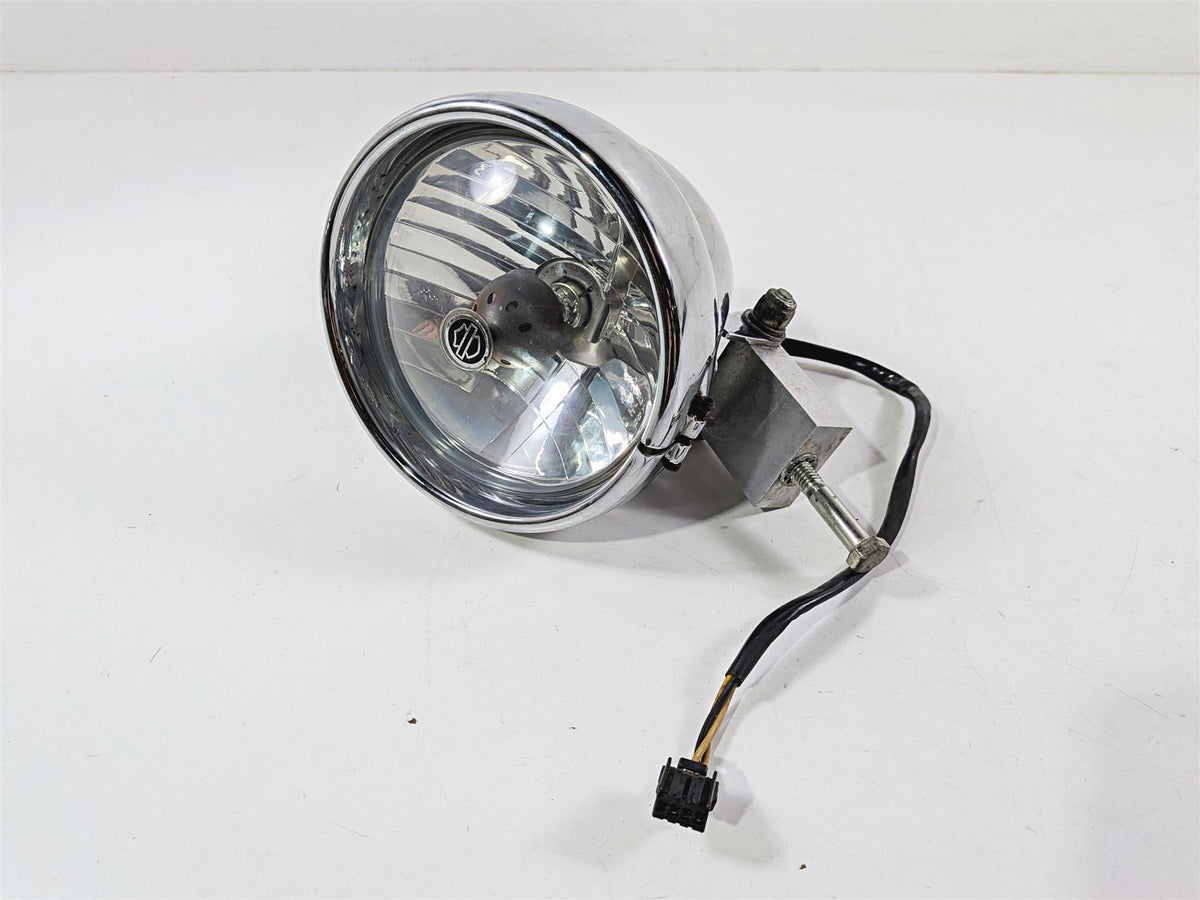 2008 Harley FXDSE CVO Dyna Headlight Head Light & Bracket 69691-06B 68297-05B-Mototech271