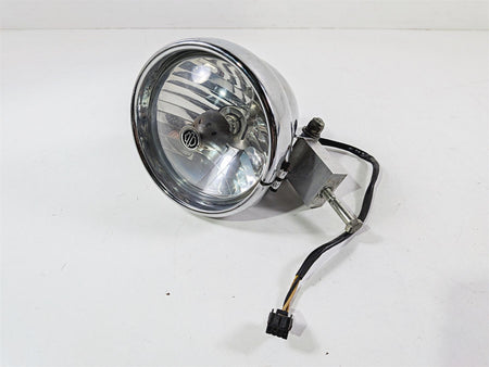 2008 Harley FXDSE CVO Dyna Headlight Head Light & Bracket 69691-06B 68297-05B-Mototech271