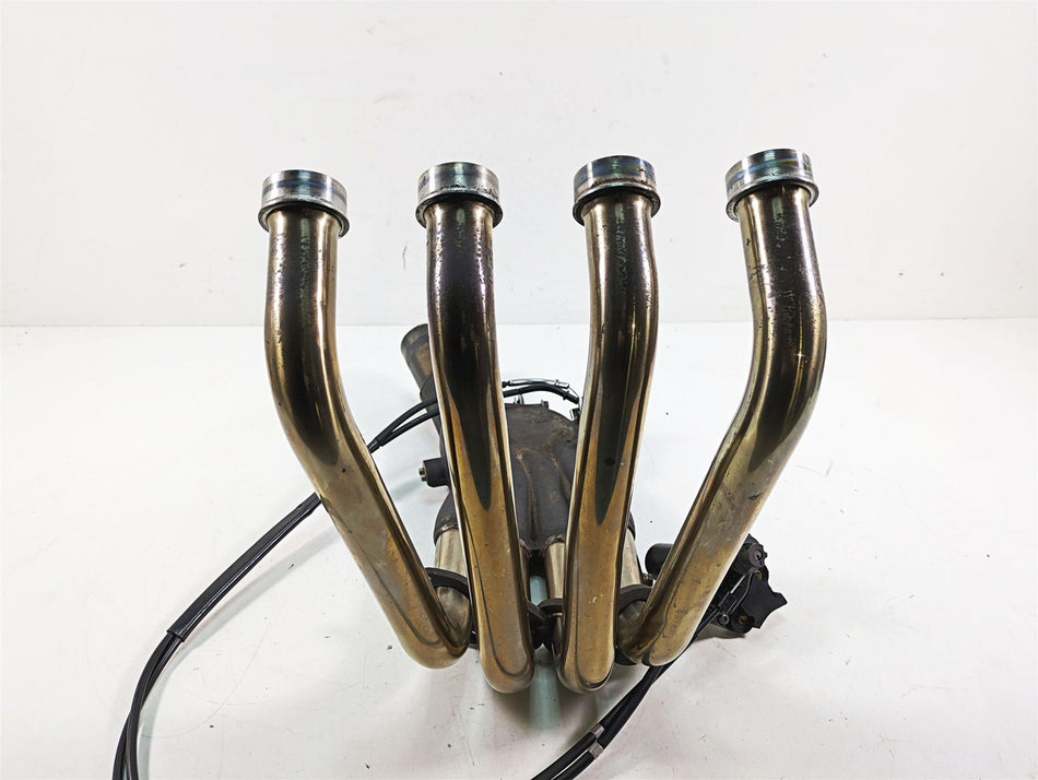 2002 Yamaha FZ1 FZS1000 Fazer Exhaust Header Manifold & Servo 5LV-14610-00-00 {{ shop.shopifyCountryName }} - Mototech271