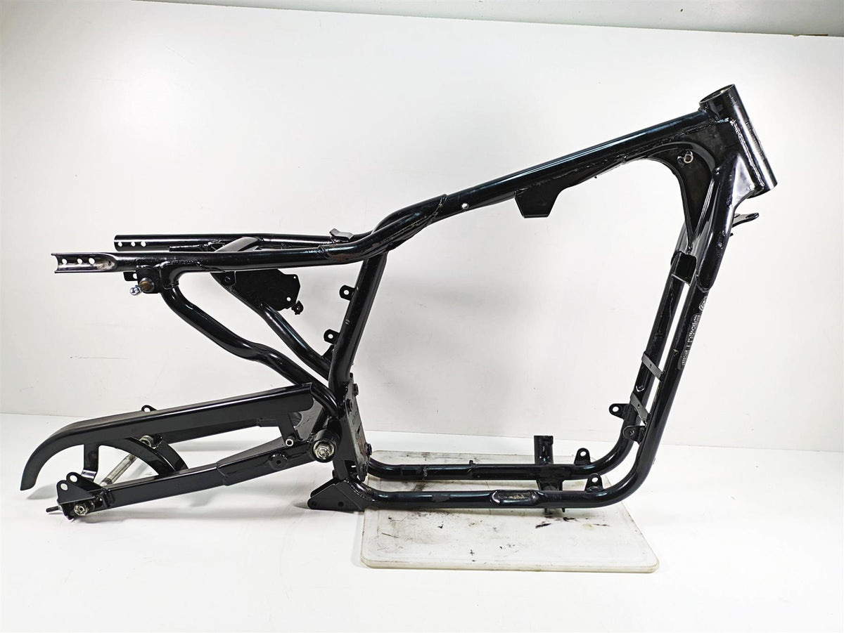 1986 Harley Sportster XLH 883 Straight Main Frame Chassis & Swingarm With Clean Texas Title 47150-86A {{ shop.shopifyCountryName }} - Mototech271