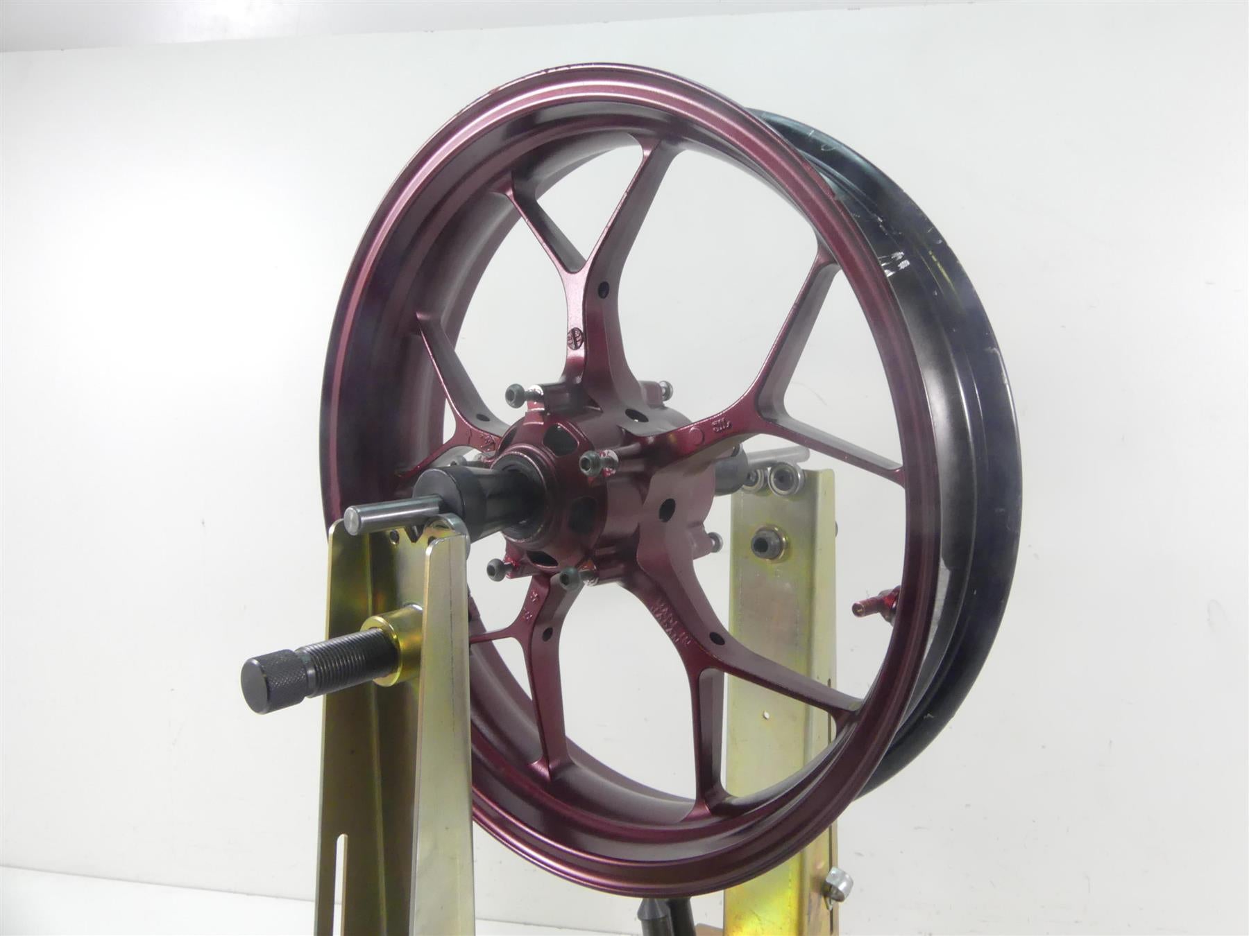 2018 Honda CBR1000 RR SC77 Straight Front Wheel Rim 17x3.5 44650-MKF-D40ZD {{ shop.shopifyCountryName }} - Mototech271