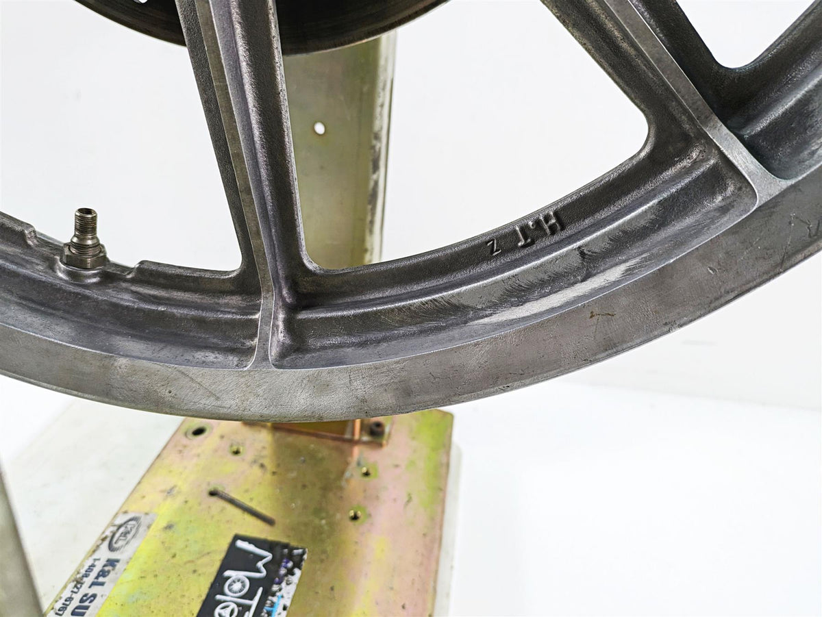 1990 Harley Sportster XLH883 XL883 Straight 19x2.15 9 Spoke Front Wheel 43338-83 {{ shop.shopifyCountryName }} - Mototech271