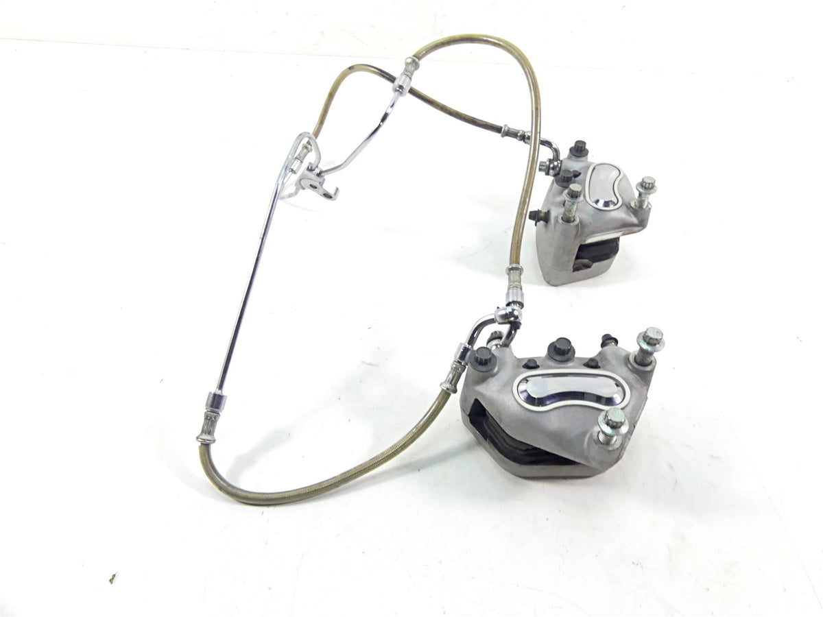2005 Harley VRSCSE CVO V-Rod Front Brake Caliper Set 44381-99C 44382-99C {{ shop.shopifyCountryName }} - Mototech271