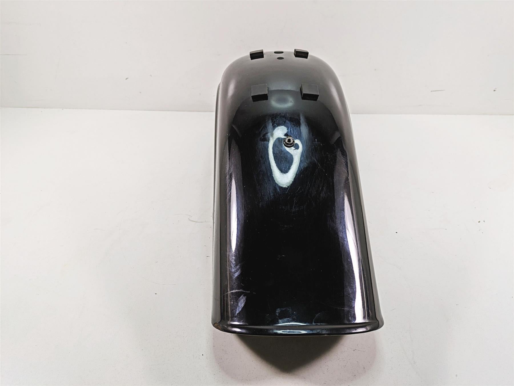 2009 Harley FXDF Dyna Fat Bob Rear Fender Mud Guard Vivid Black 60218-08 {{ shop.shopifyCountryName }} - Mototech271
