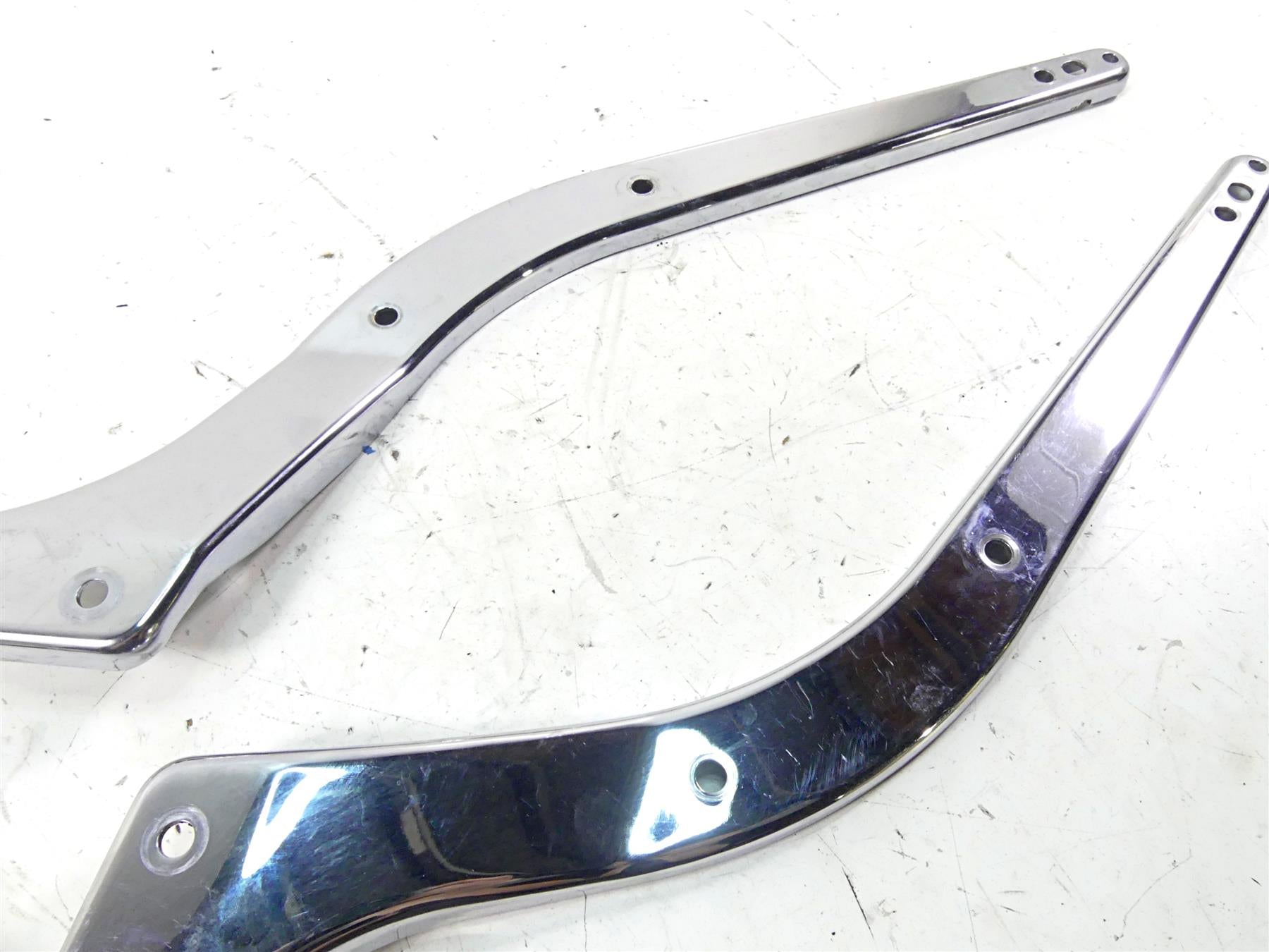 2011 Harley Softail FLSTF Fat Boy Rear Fender Struts Braces Covers 59430-08 {{ shop.shopifyCountryName }} - Mototech271