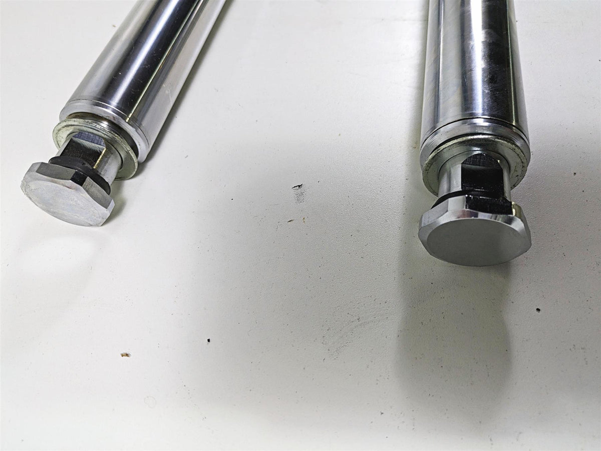 2008 Harley FLSTC Softail Heritage Straight Front Fork Leg Set 41mm 45915-08A {{ shop.shopifyCountryName }} - Mototech271