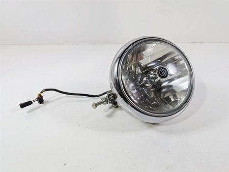 2005 Harley Softail FLSTFSE CVO Fat Boy Headlight Lamp & Chrome Bucket 67903-00A-Mototech271