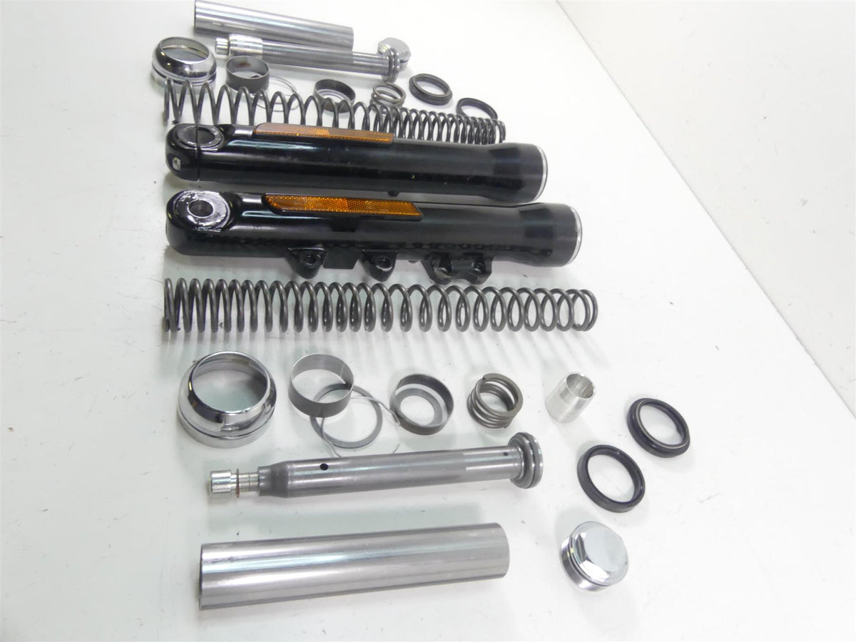 2009 Harley FXDF Dyna Fat Bob Dual Caliper Lower Fork Tubes 48622-08 48623-08 {{ shop.shopifyCountryName }} - Mototech271