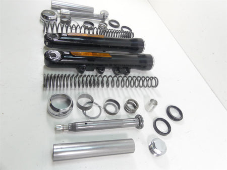 2009 Harley FXDF Dyna Fat Bob Dual Caliper Lower Fork Tubes 48622-08 48623-08 {{ shop.shopifyCountryName }} - Mototech271