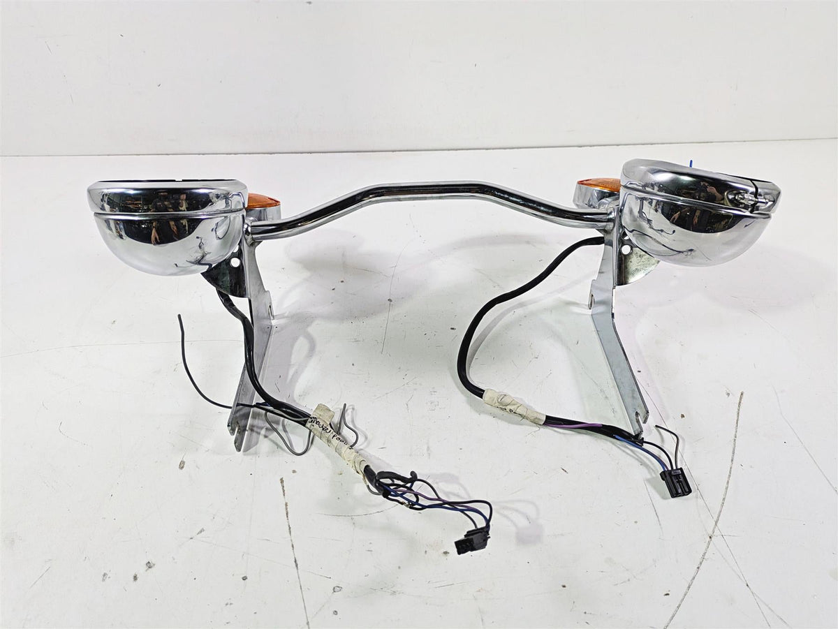 2008 Harley Touring FLHTP Electra Glide Front Blinker Spot Light Bar 68712-94A {{ shop.shopifyCountryName }} - Mototech271