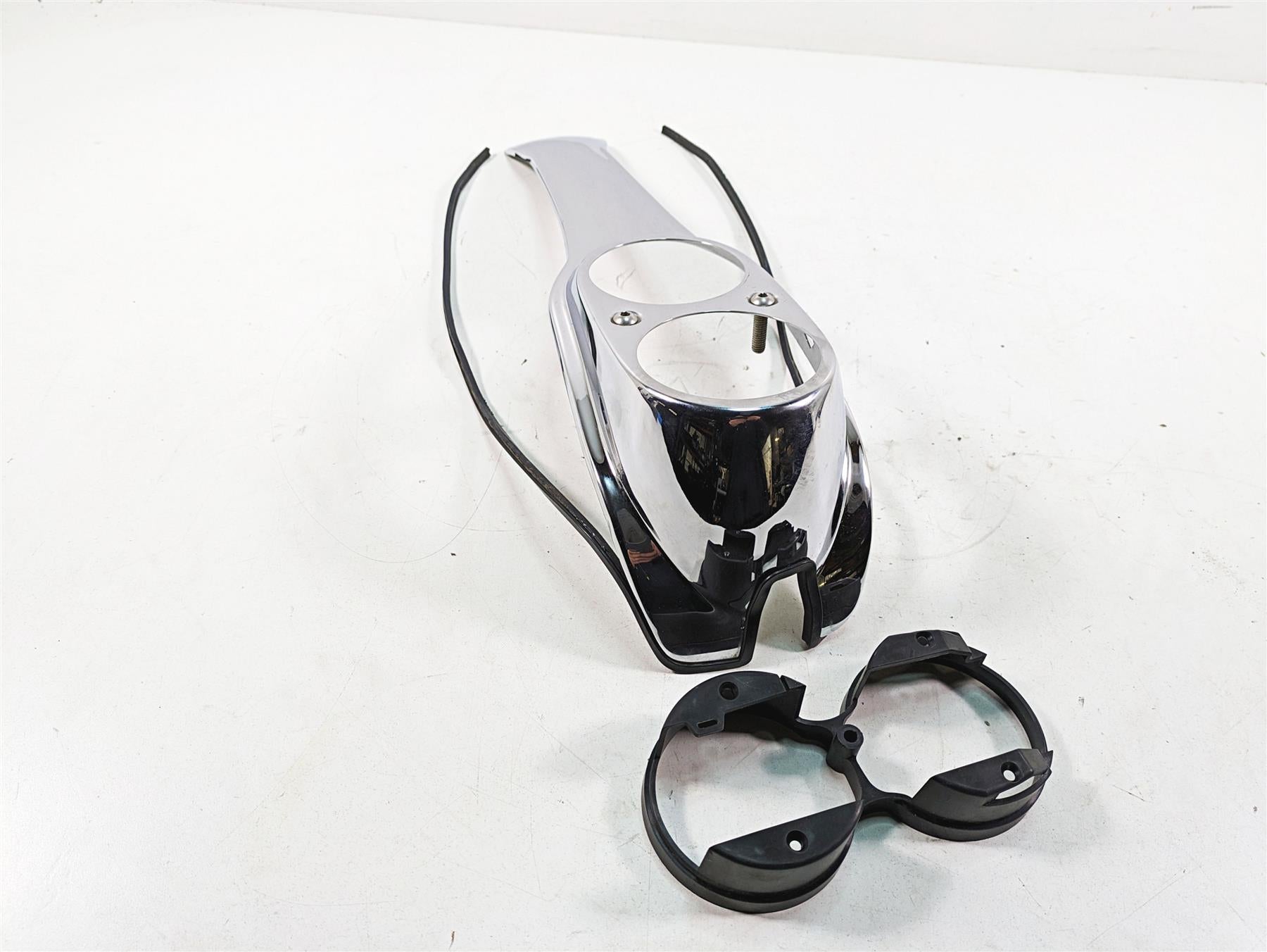 2005 Harley Dyna FXDL Low Rider Fuel Tank Gauges Cover Dash Panel 61695-05 {{ shop.shopifyCountryName }} - Mototech271
