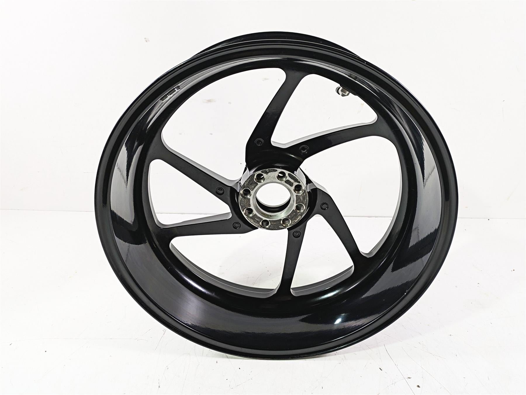 2022 MV Agusta F3 800 Rosso Straight Black Rear Wheel Rim 17x5.5 80A0C3289 {{ shop.shopifyCountryName }} - Mototech271