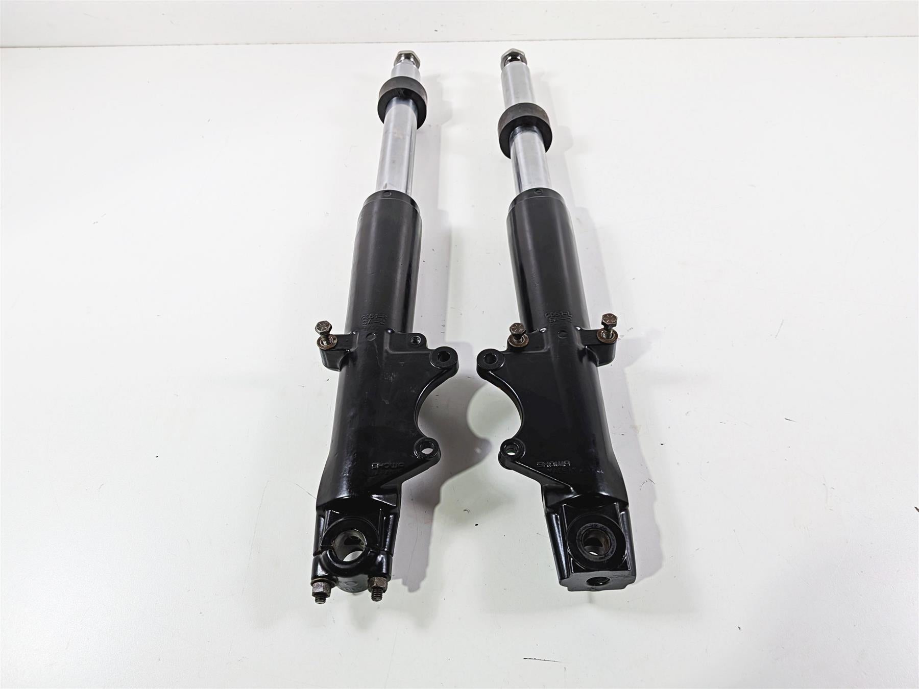 1990 Harley Touring FLHTC Electra Glide Front Fork Leg Set 45860-84 45870-84 {{ shop.shopifyCountryName }} - Mototech271