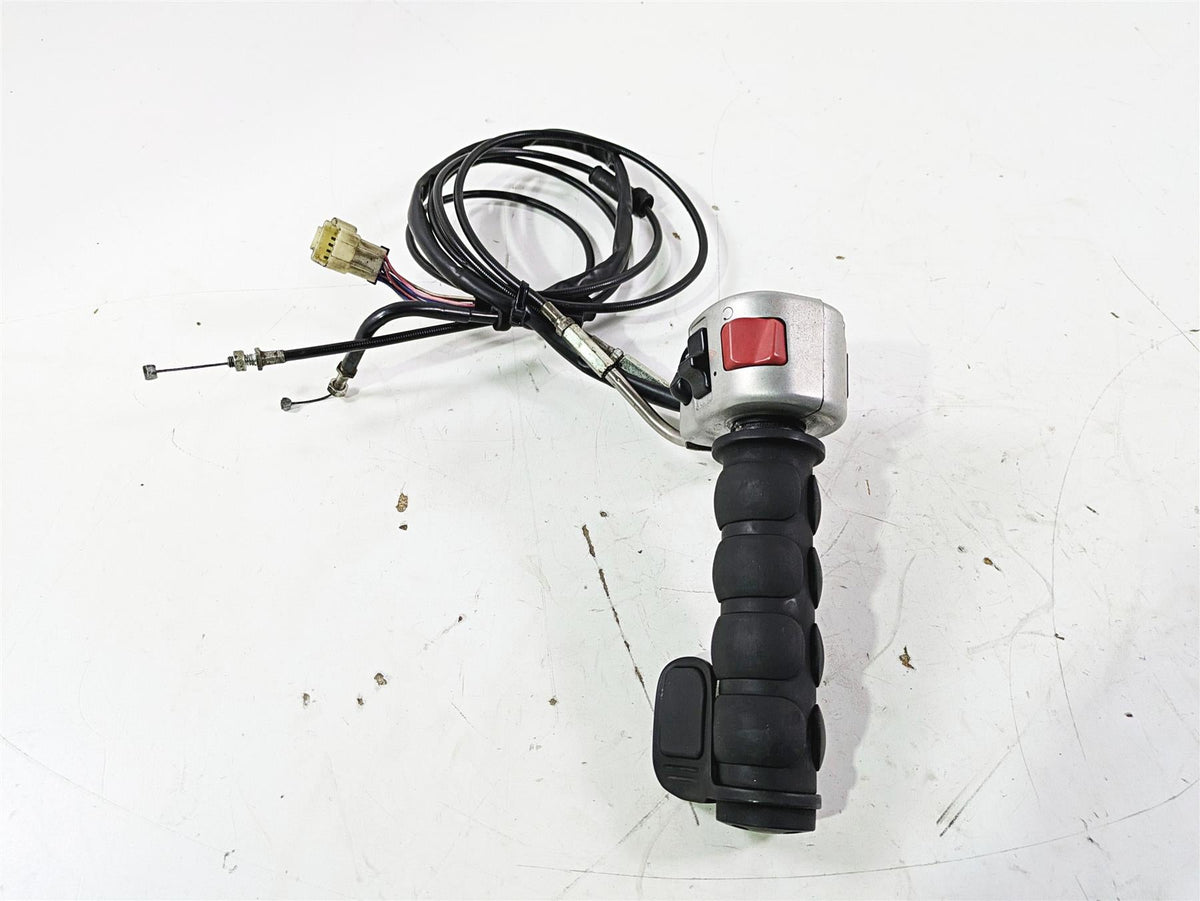 2004 Victory Kingpin Right Hand Control Switch + Throttle Cable & Grip 4010699 {{ shop.shopifyCountryName }} - Mototech271