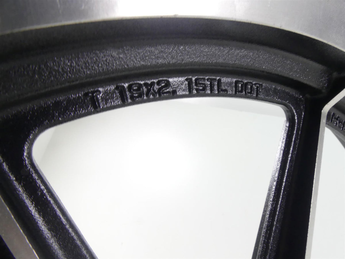 1993 Harley Dyna FXDL Low Rider Front 9 Spoke Cast Wheel Rim 19x2.15 43499-84 {{ shop.shopifyCountryName }} - Mototech271