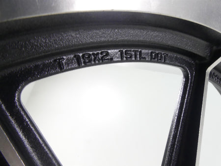 1993 Harley Dyna FXDL Low Rider Front 9 Spoke Cast Wheel Rim 19x2.15 43499-84 {{ shop.shopifyCountryName }} - Mototech271
