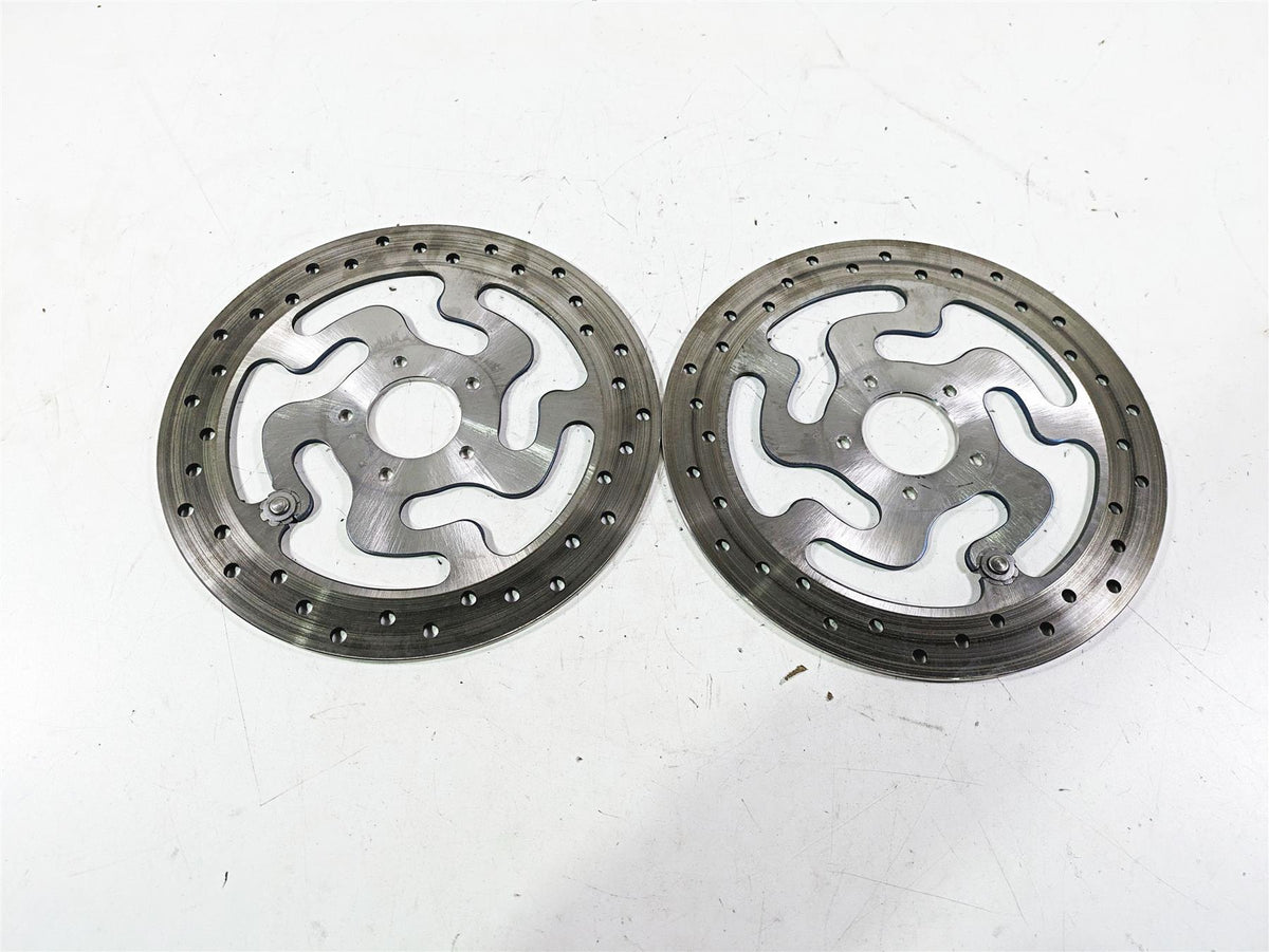 2015 Harley Touring FLHXS Street Glide Brembo Front Brake Rotor Set 41808-08A {{ shop.shopifyCountryName }} - Mototech271