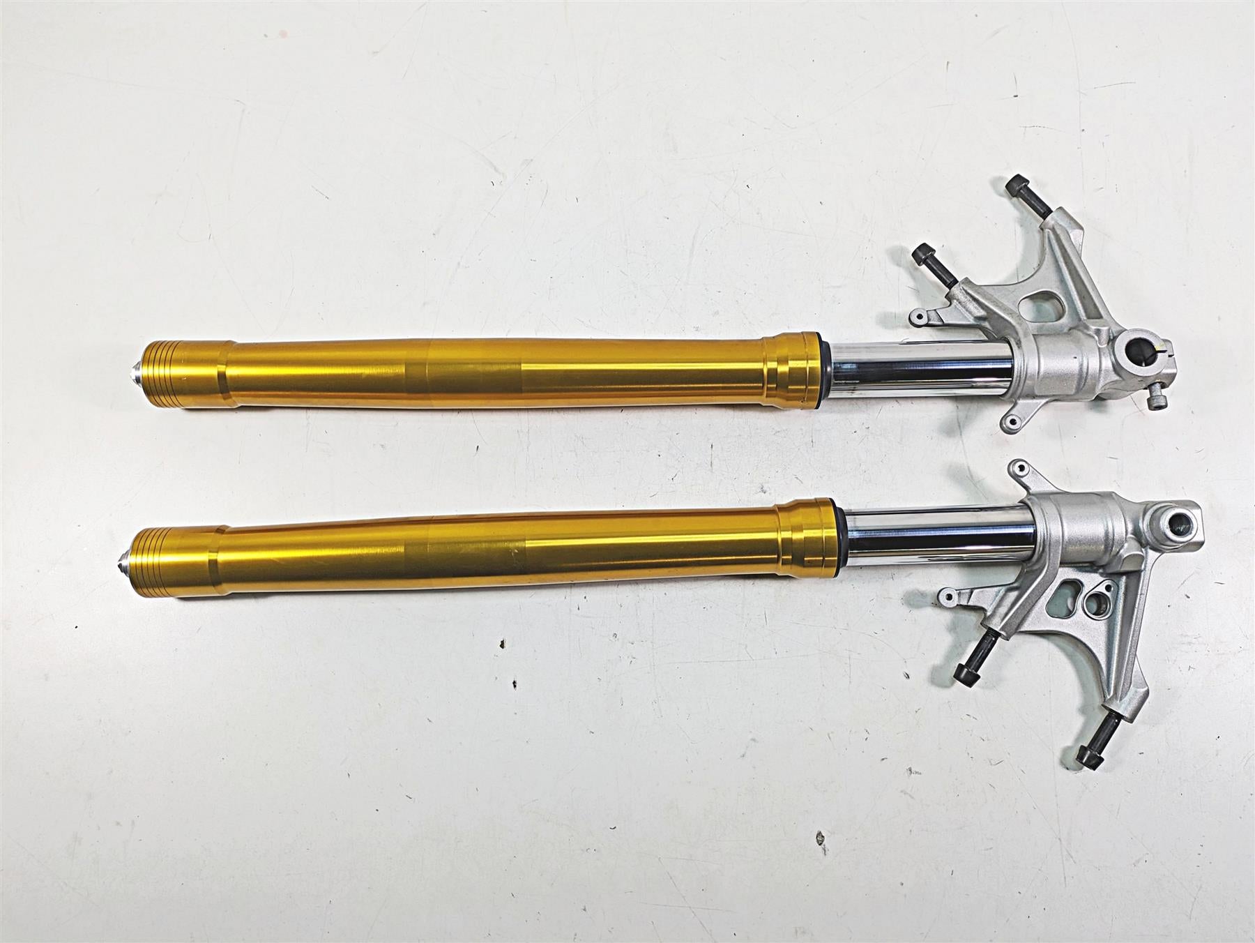 2021 Aprilia RS660 Straight Front Forks Leg Set - Read 2B006359 2B006360