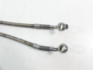 2015 Victory Cross Country 8 Ball Front Ape Hanger Long Brake Line Set  5510651
