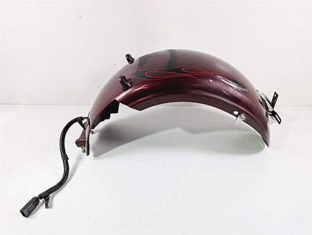 2008 Harley FXCWC Softail Rocker Rear Fender Crimson Red - Read 60132-08 {{ shop.shopifyCountryName }} - Mototech271