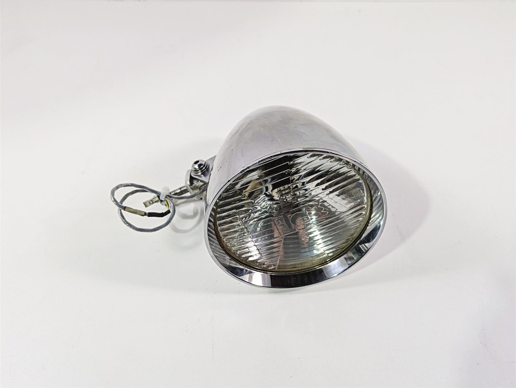 2004 Big Dog Chopper Headlight Head Light Lamp & Mount 173-000010-01 | Mototech271