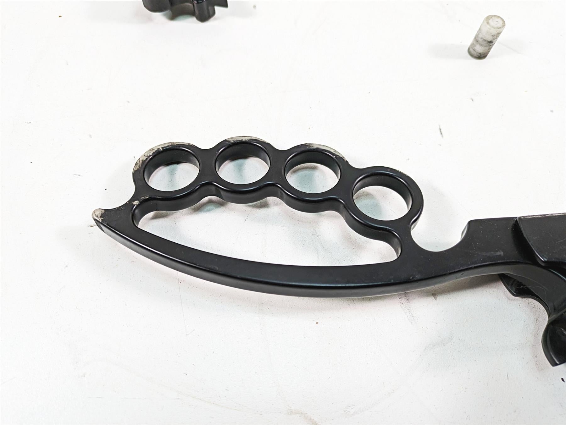 2009 Harley FXDF Dyna Fat Bob Clutch Perch & Brass Knuckle Lever Set 38608-96 {{ shop.shopifyCountryName }} - Mototech271